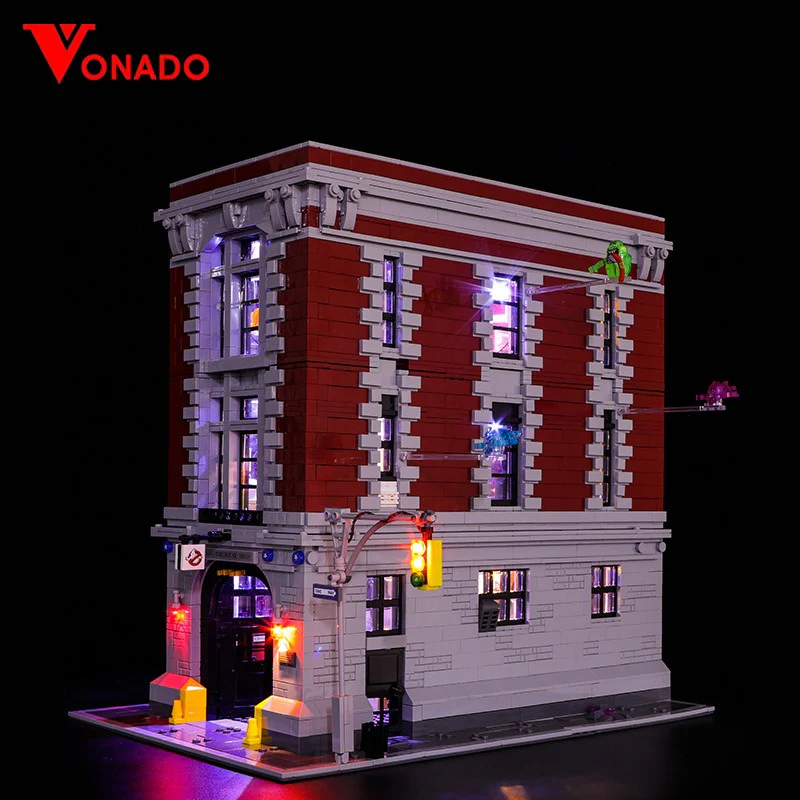 4634pcs The Ghostbusters Firehouse Headquarters Set  83001 75827 7742 63444 - Image 11