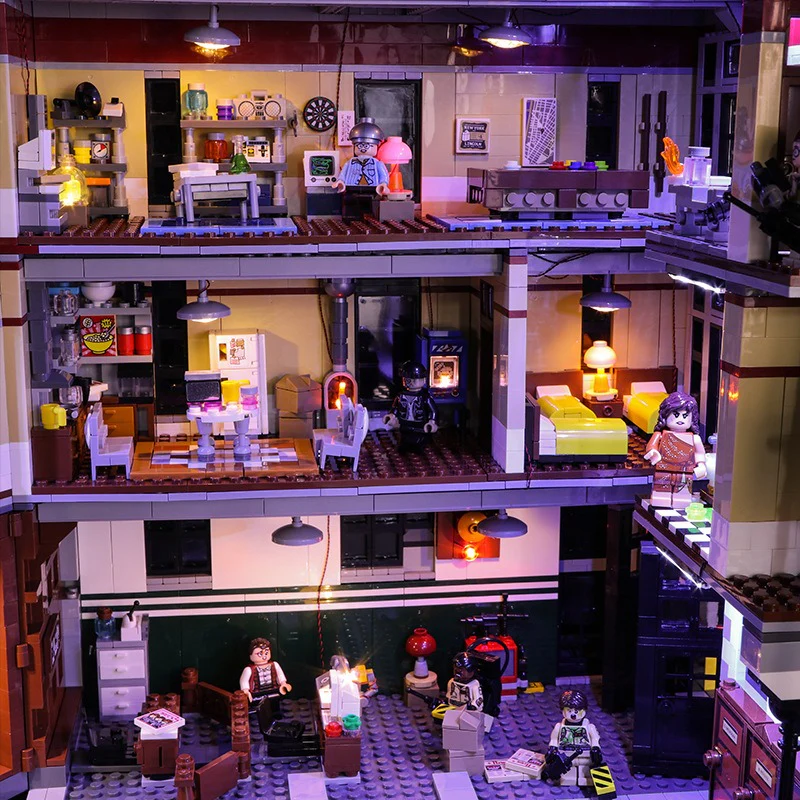 4634pcs The Ghostbusters Firehouse Headquarters Set  83001 75827 7742 63444 - Image 3