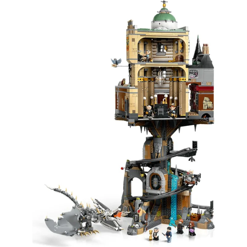 (Ship from US warehouse)4803PCS Gringotts Wizarding Bank - Collectors' Edition 76417 - Image 2