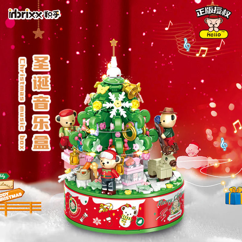 495PCS inbrixx 881305 Christmas Music Box