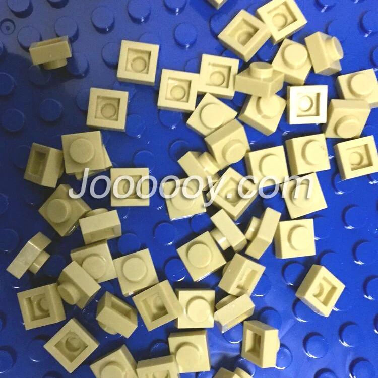 50pcs 1*1 plates MOC bricks 3024 - Image 16