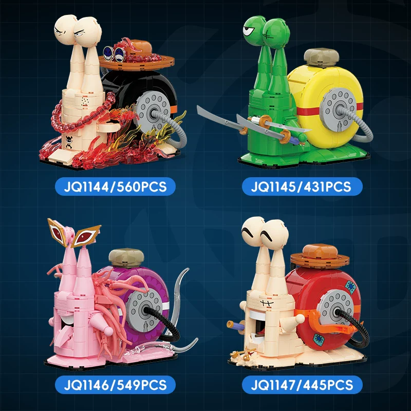 560pcs JQ1144 Blazing Phone Snail/Triple-Sword Phone Snail/String Phone Snail/Rubber Phone Snail - Image 4