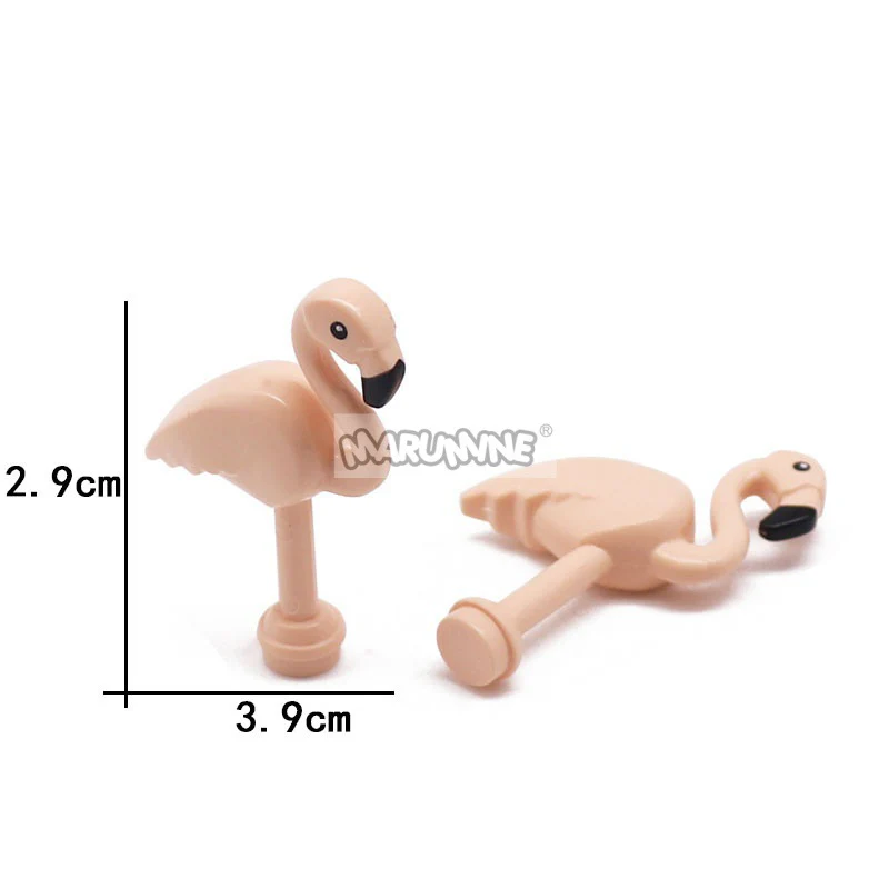 57798 Terrestrial Flying Animal The Flamingo 2pcs - Image 5