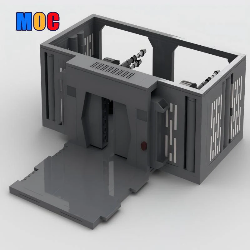 599pcs MOC-83418 Imperial Corridor System Artillery Deck