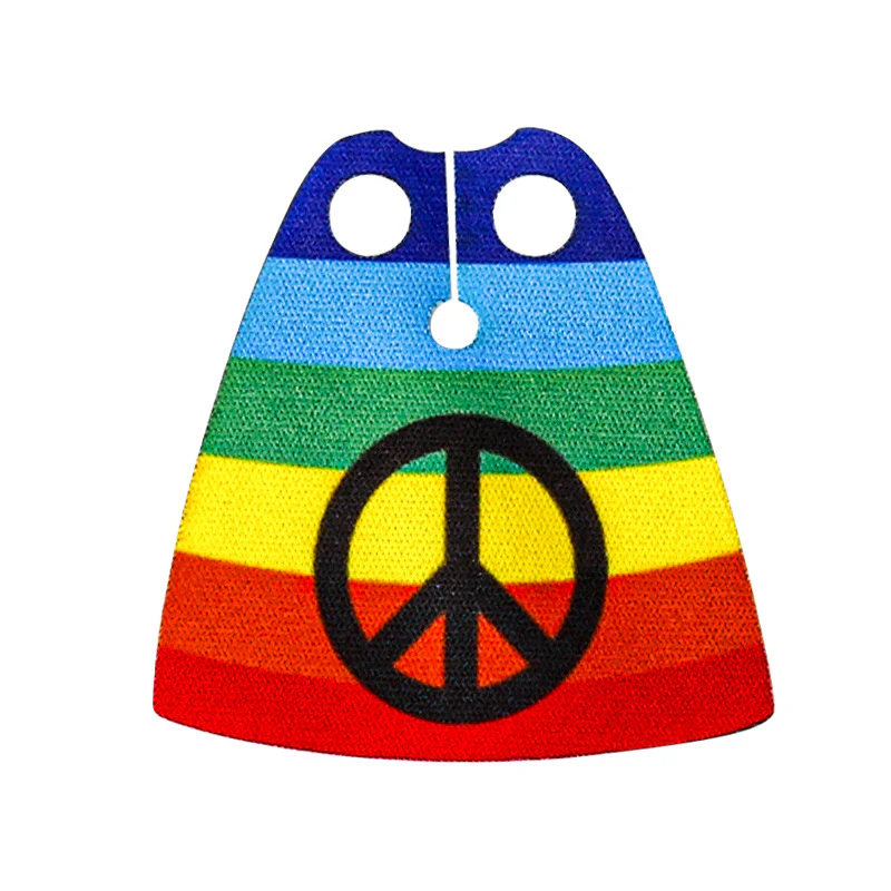 5PCS Medieval military soldier minifigure wearing cape and cloak coat - Image 4