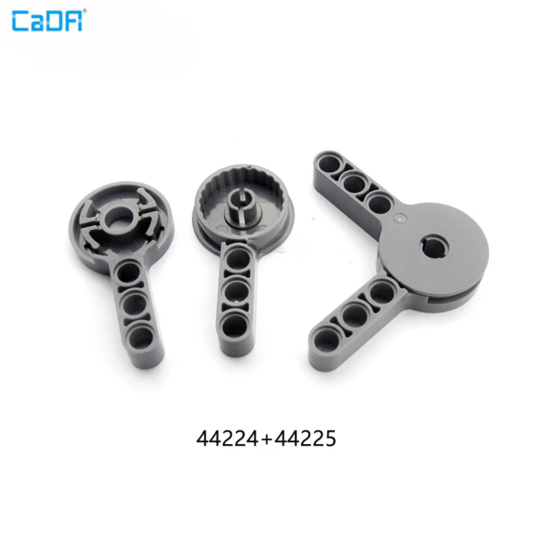 5sets 44224+44225 Technic Rotation Joint Disk with Pin and 3L Liftarm Thick