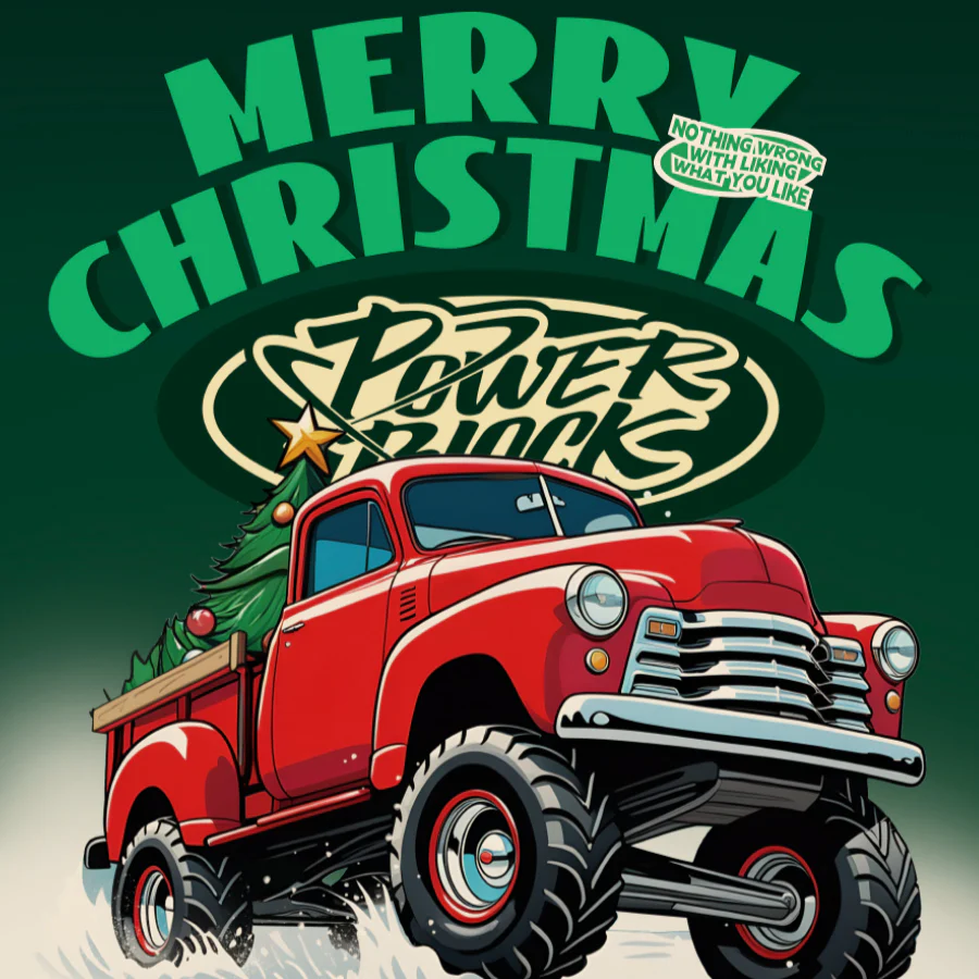 611pcs PB8849 Christmas truck with container display box