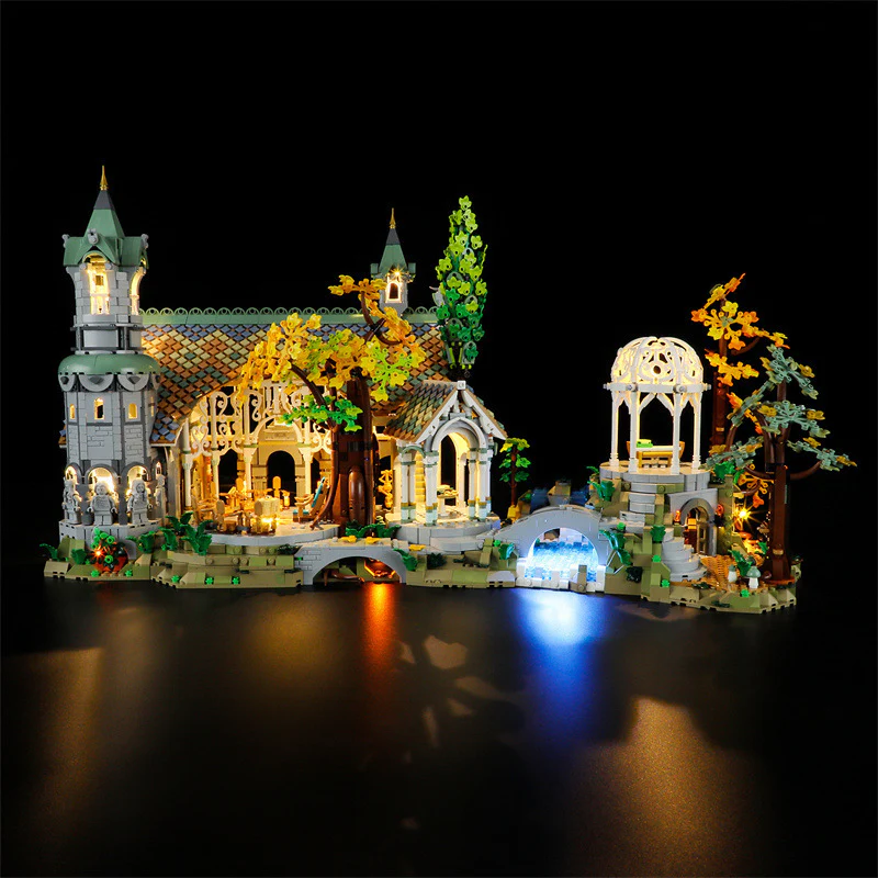 6167PCS The Lord of The Rings Rivendell 10316 - Image 2