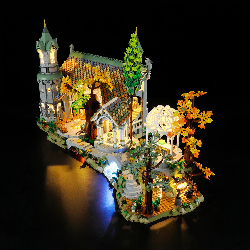 6167PCS The Lord of The Rings Rivendell 10316 - Image 3