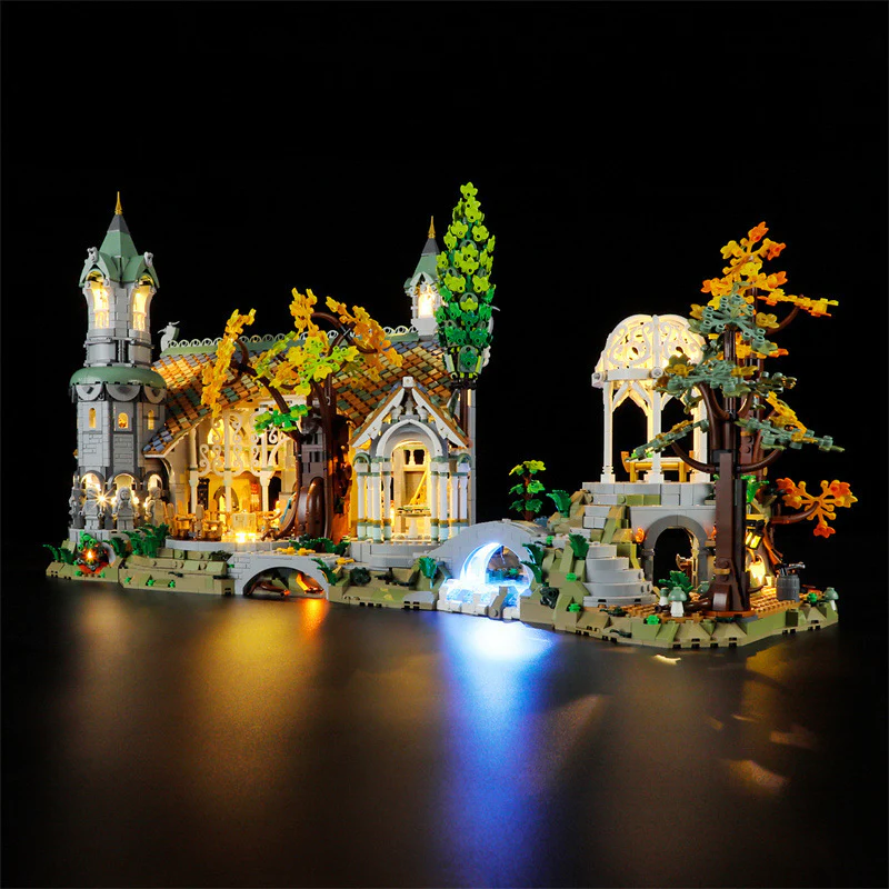 6167PCS The Lord of The Rings Rivendell 10316 - Image 4