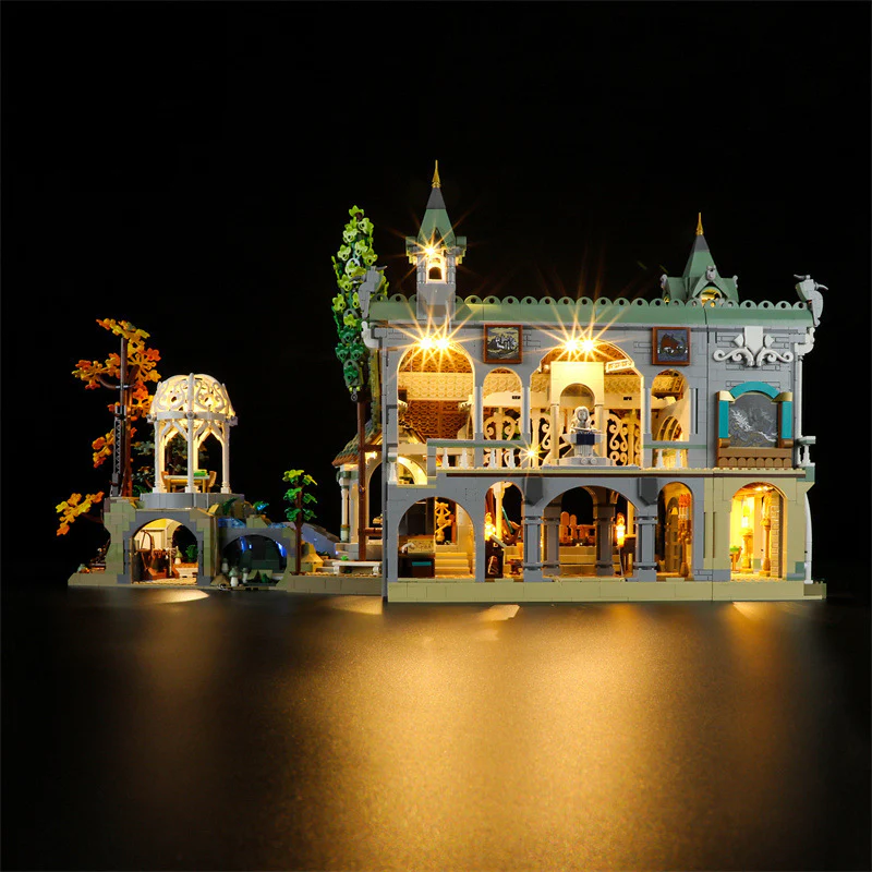 6167PCS The Lord of The Rings Rivendell 10316 - Image 5