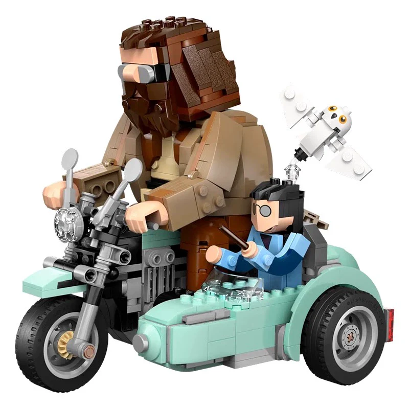 617 pcs Harry Potter Hagrid & Harry's Motorcycle