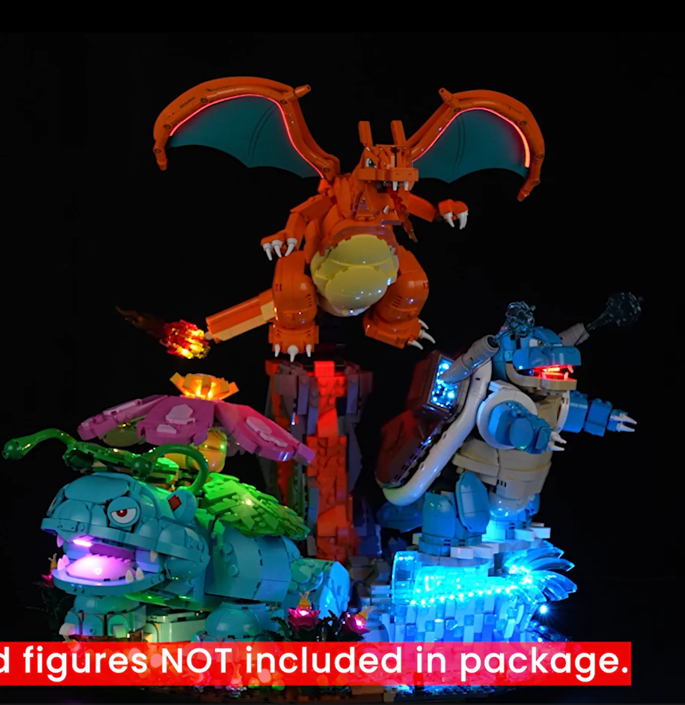 6838pcs Venusaur, Charizard and Blastoise - Image 6