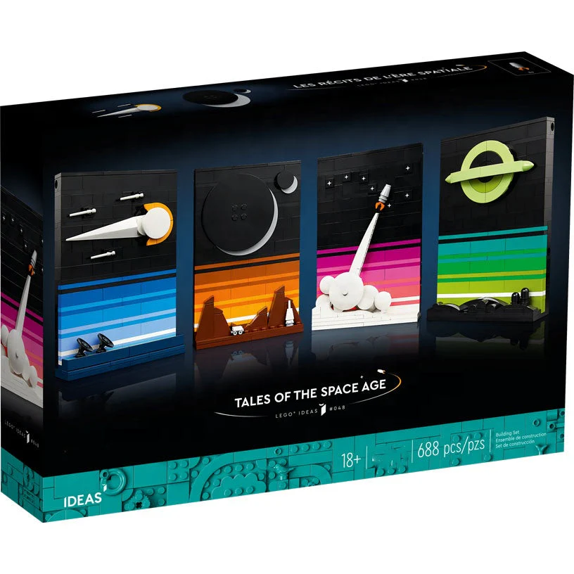 688PCS 66040 Tales of The Space Age