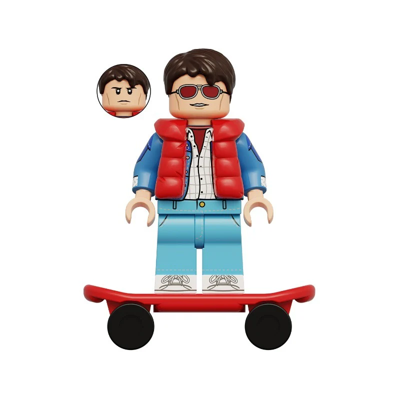 6B001-002 Back to the Future Dr. Martin Brown Minifigures - Image 3