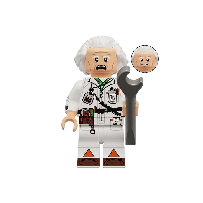 6B001-002 Back to the Future Dr. Martin Brown Minifigures - Image 5