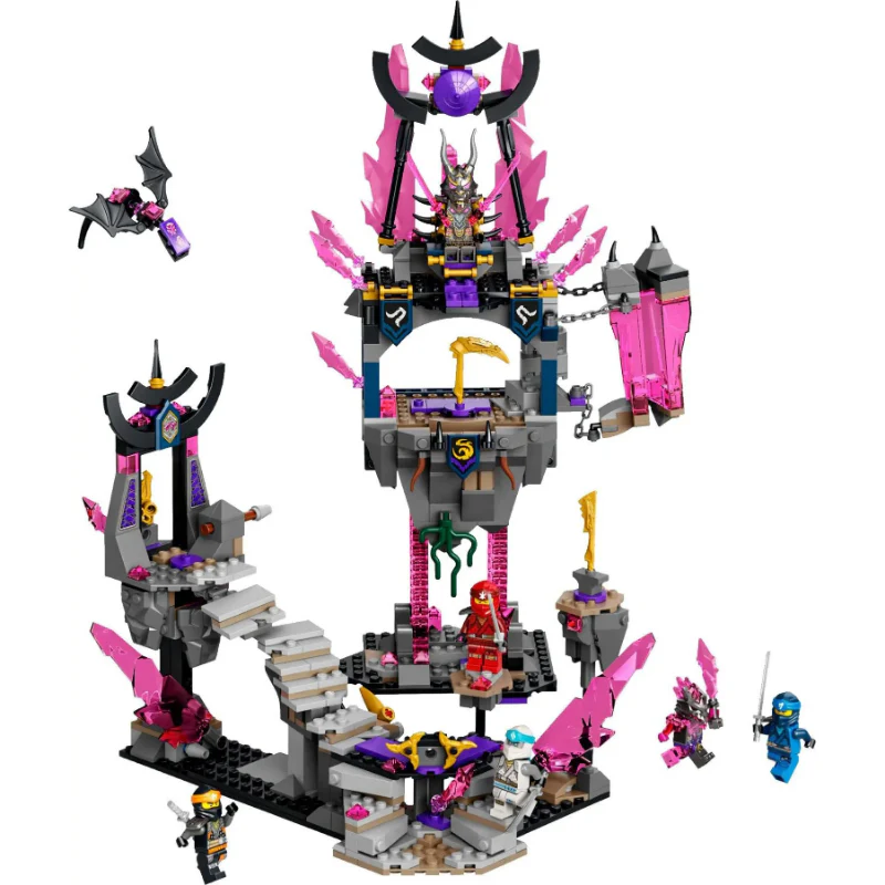 722PCS The Crystal King 71772, 7011The Crystal King Temple 71771 - Image 2