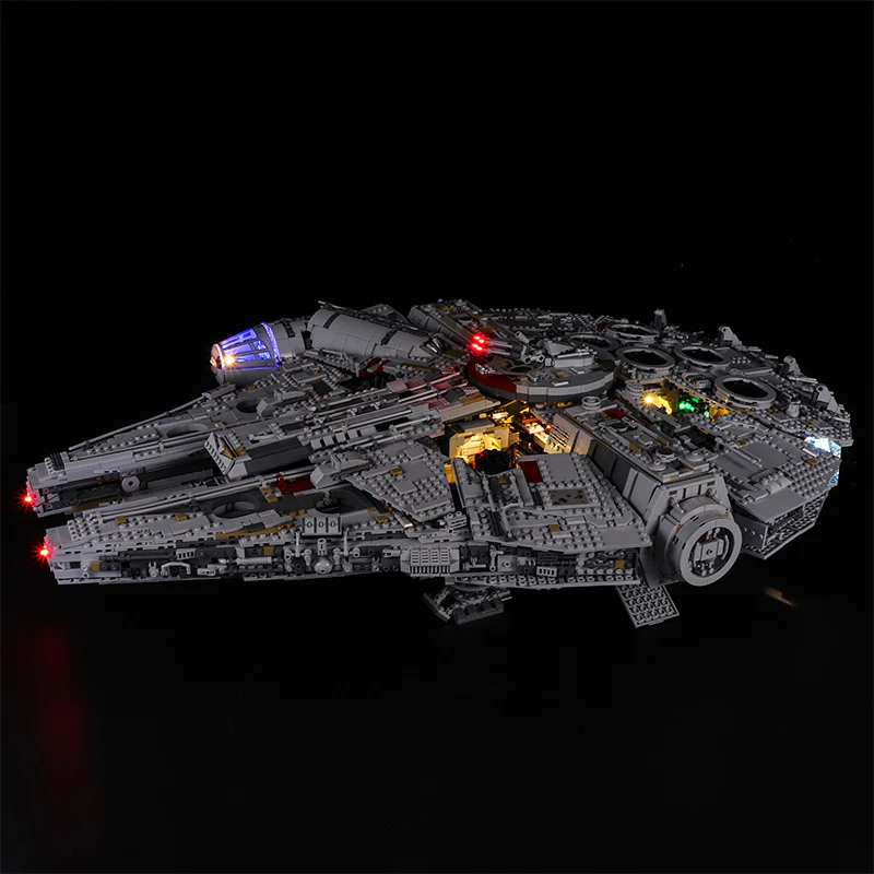 7541pcs Star Wars  Millennium Falcon UCS Compatible 75192 （without numbered bags version） - Image 7