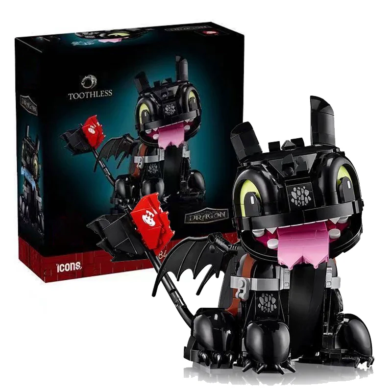 784 pcs How to Train Your Dragon: Toothless