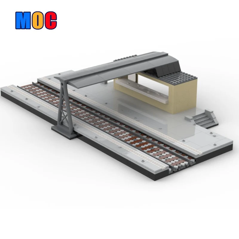 791pcs MOC-45821 Trainstation