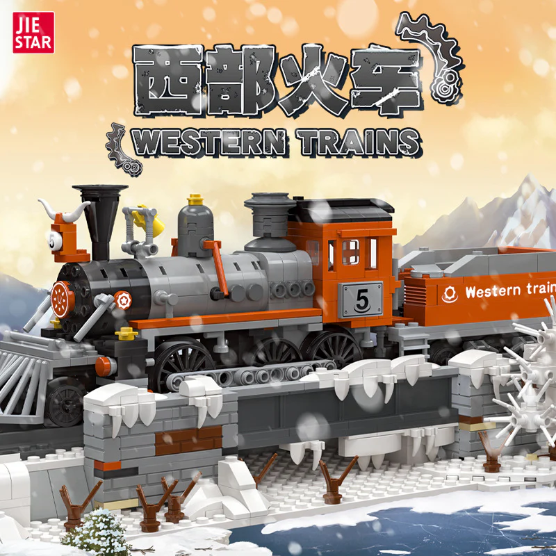 853PCS JIESTAR 59009 Weat Train