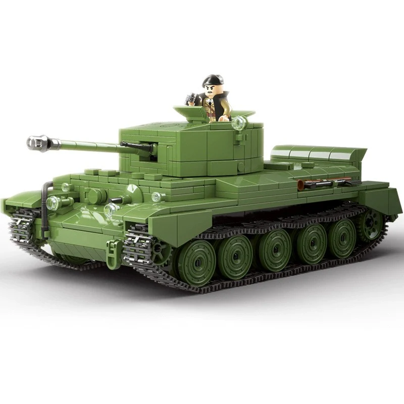 883PCS  QG100237 QUANGUAN Cromwell Mk VIII Tank - Image 4