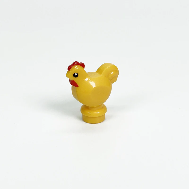 2pcs 95342 Small Particles Rooster Chick Compatible Animals - Image 10