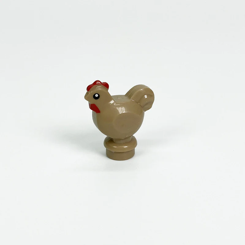 2pcs 95342 Small Particles Rooster Chick Compatible Animals - Image 11