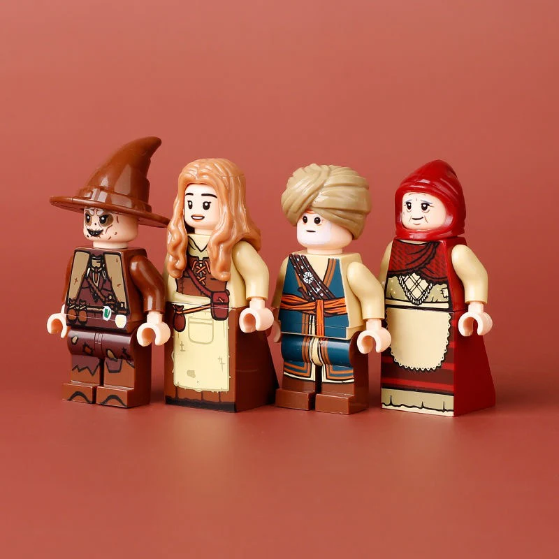 AH013-AH016 Medieval Middle Ages Minifigures
