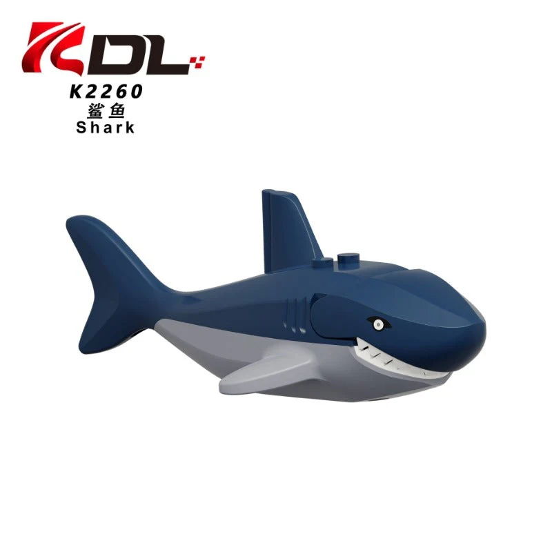 AN001AN003 XP582 K2260 Shark minifigure accessories - Image 4