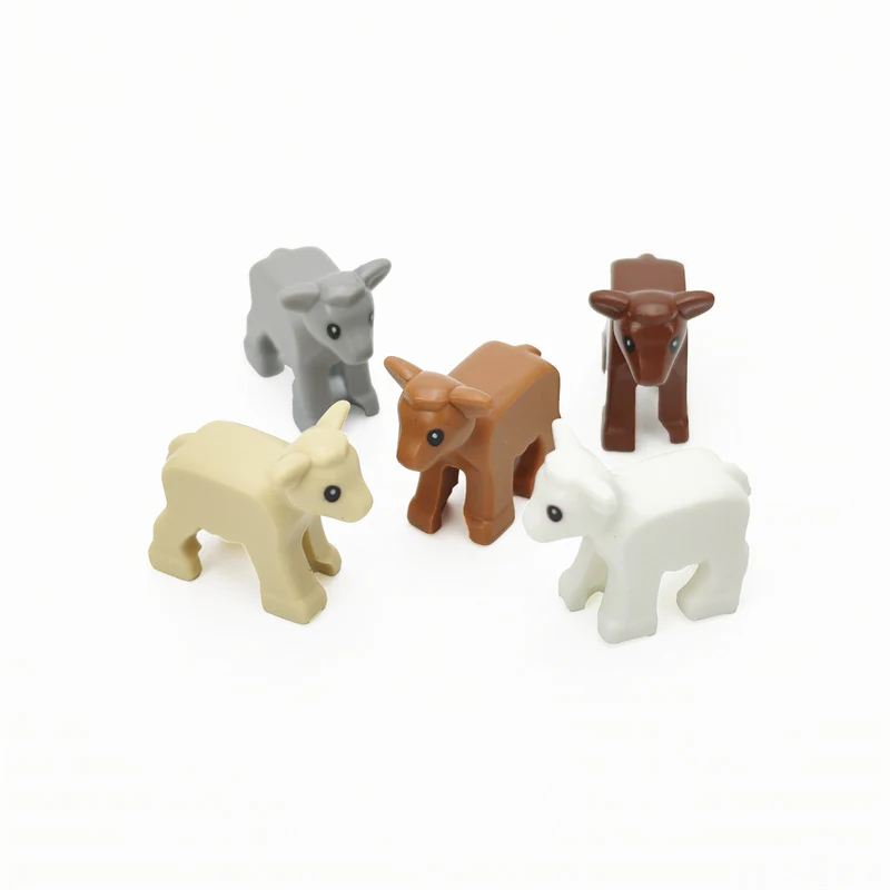 Animals Sika Deer Lambs Farm, Pasture 2pcs - Image 3