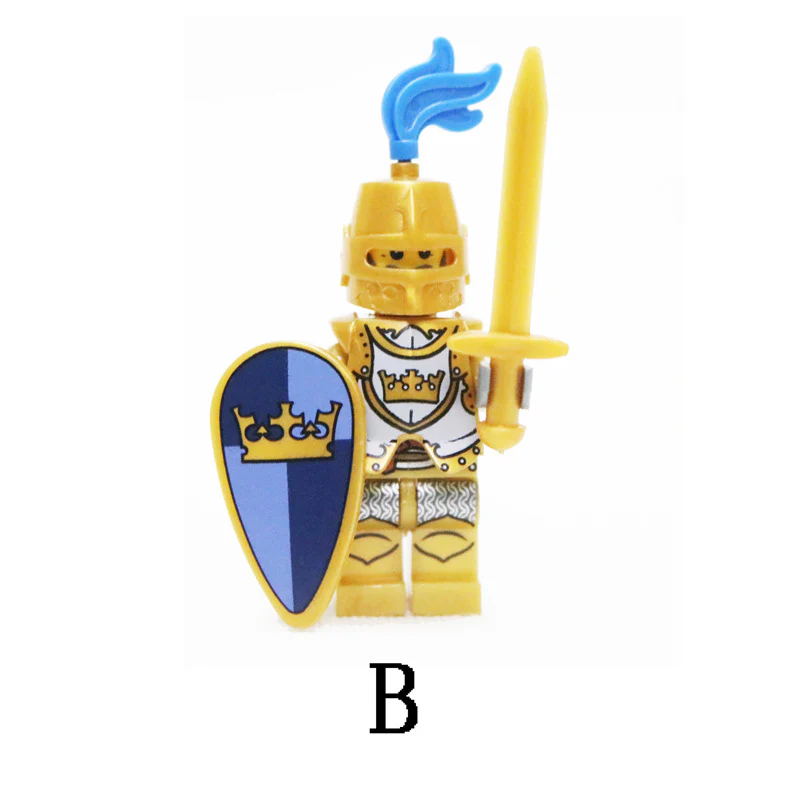 LOJO  AX9802 Golden Knight Minifigure - Image 13