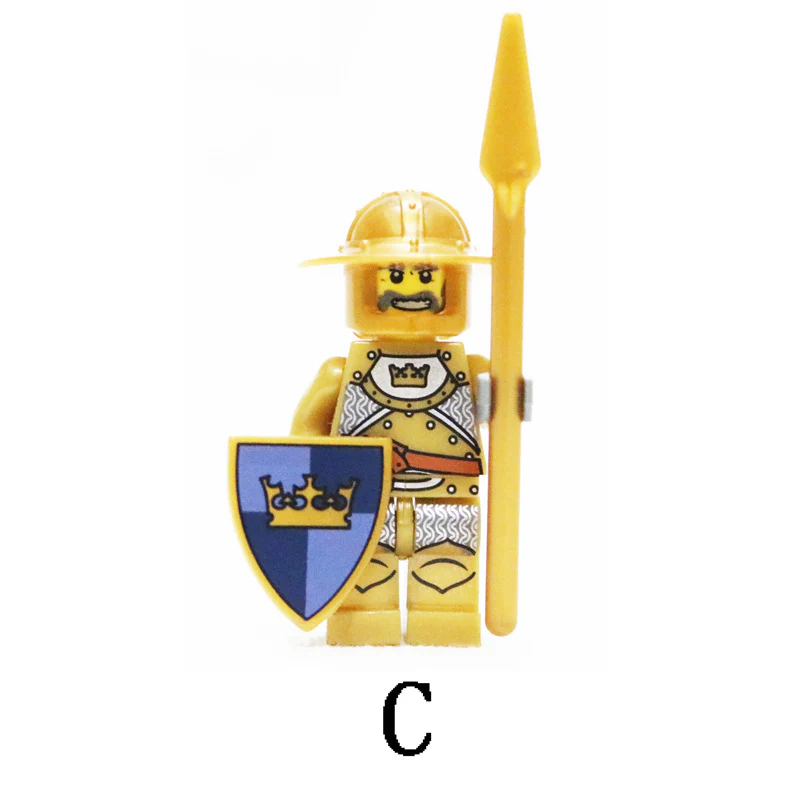 LOJO  AX9802 Golden Knight Minifigure - Image 14