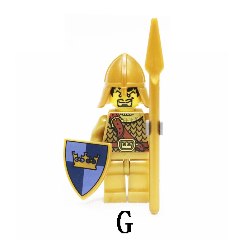 LOJO  AX9802 Golden Knight Minifigure - Image 18