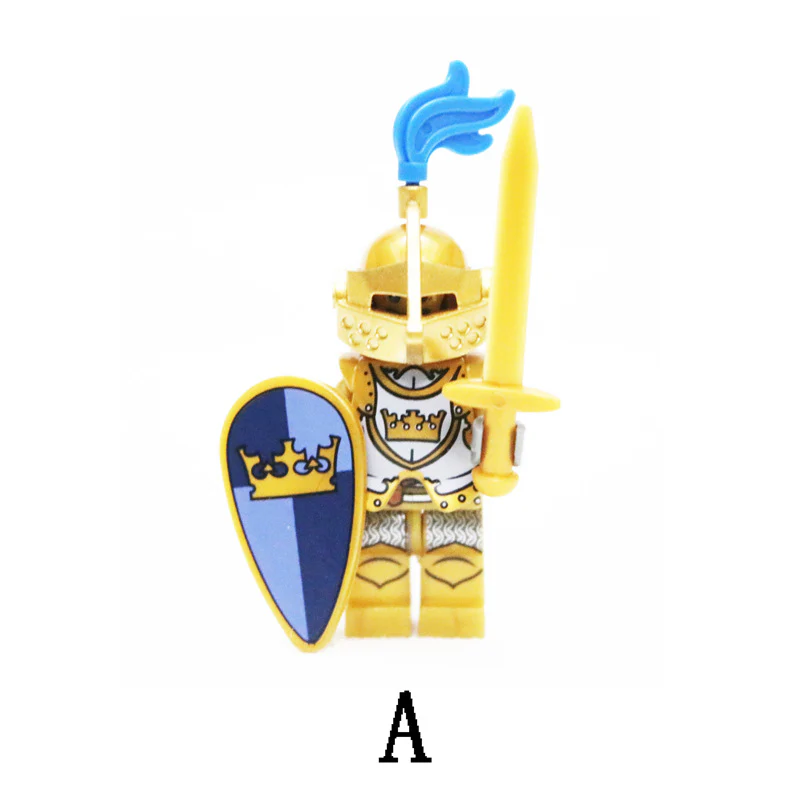 LOJO  AX9802 Golden Knight Minifigure - Image 4
