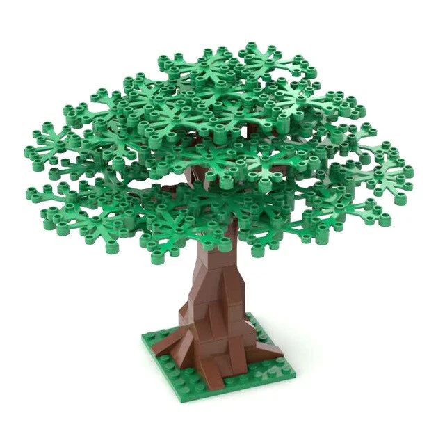 Big Tree Boulevard Plant Towering Trees MOC bricks - Image 2