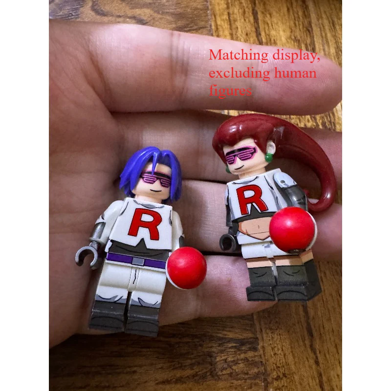 BJ1-BJ6 Minifigures Emoji accessories DIY collocation - Image 10