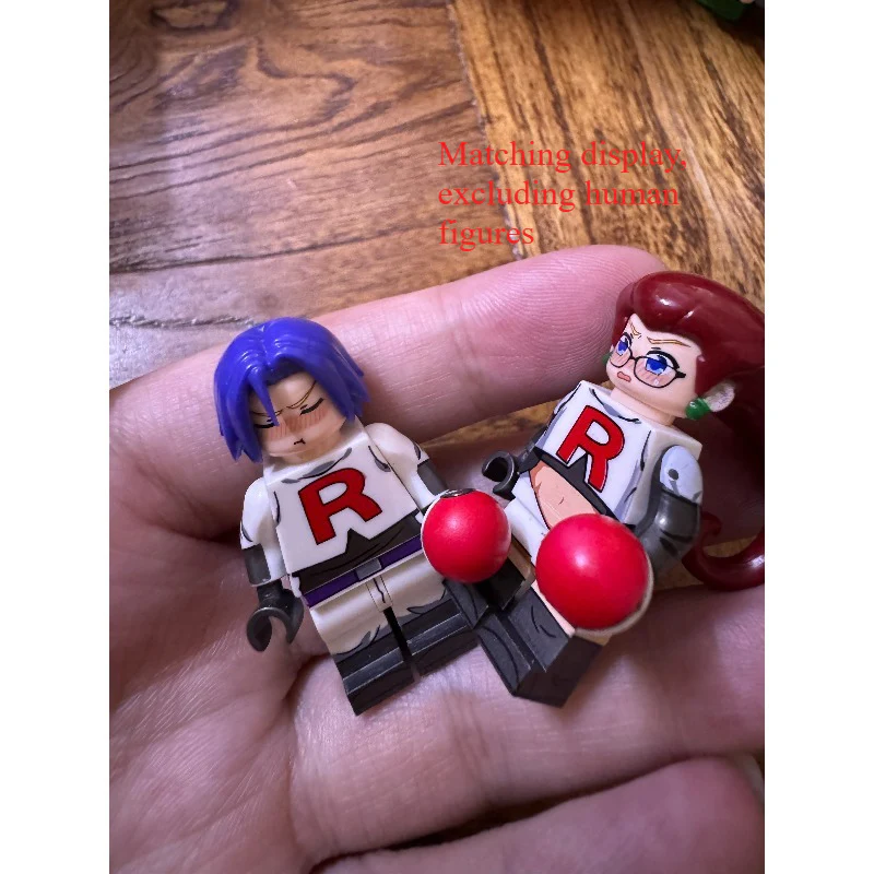 BJ1-BJ6 Minifigures Emoji accessories DIY collocation - Image 11