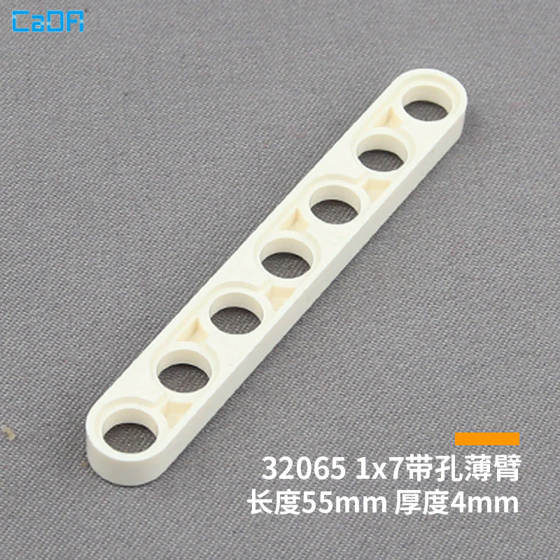 10pcs Cada 32065 Technic Liftarm Thin 1x7 - Image 2