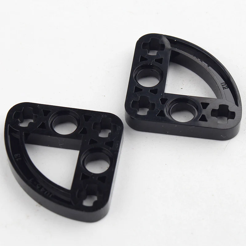 20pcs Cada 32249 Technic Liftarm Modified L-Shape Quarter Ellipse Thin 3x3 - Image 5