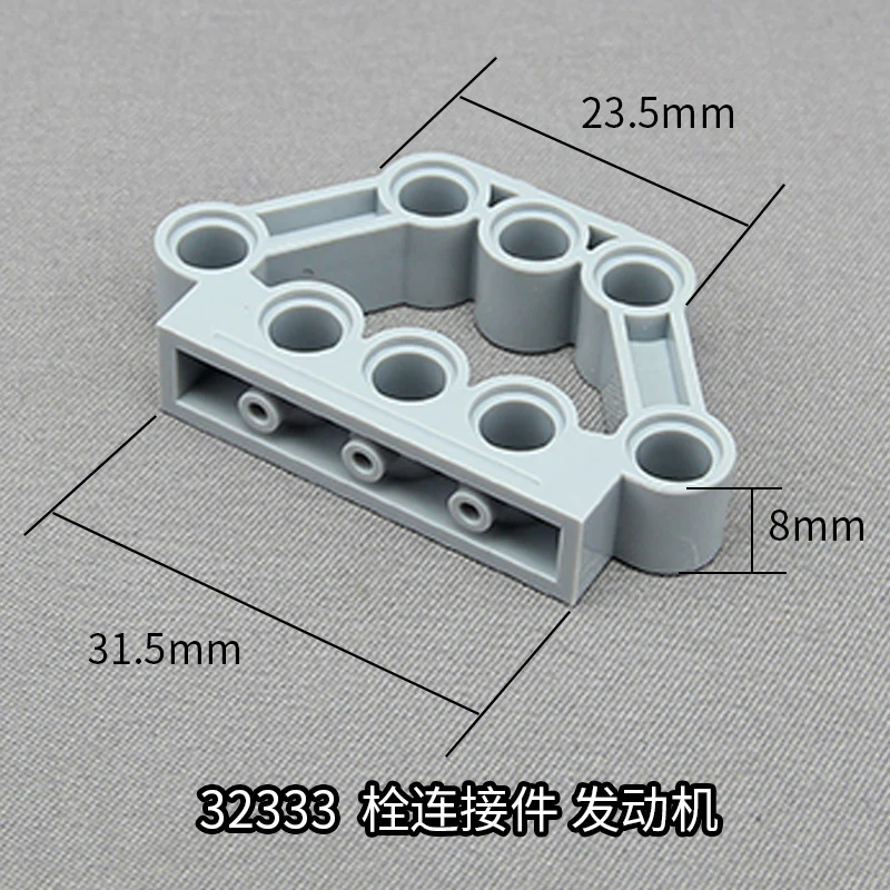 10pcs Cada 32333 Technic Pin Connector Block 1x5x3 - Image 2