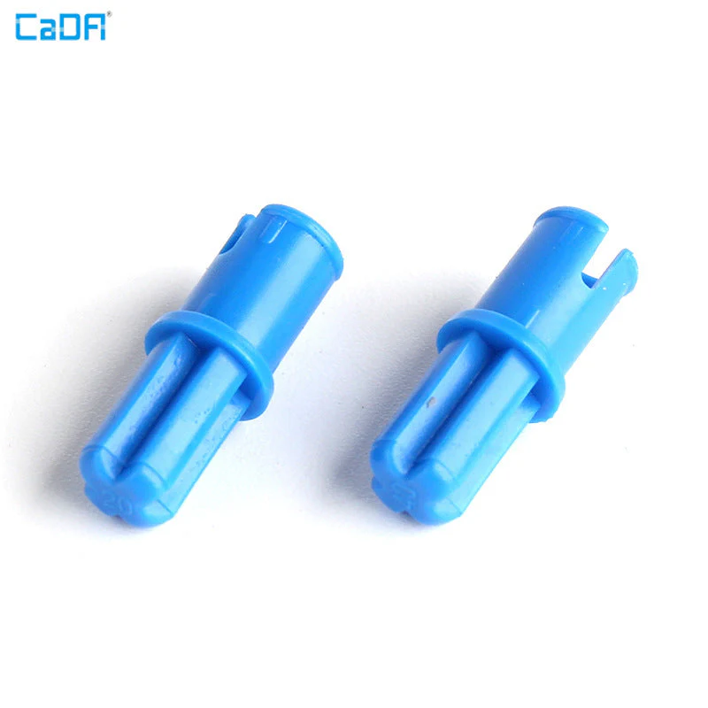 50pcs Cada 43093 Technic Axle 1L with Pin with Friction Ridges - Image 7