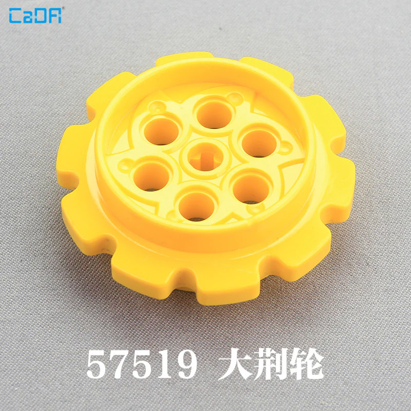 10pcs Cada 57519 Technic Tread Sprocket Wheel Large - Image 3