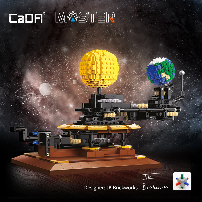 865PCS Cada C71004 Earth, Moon and Sun Orrery - Image 6