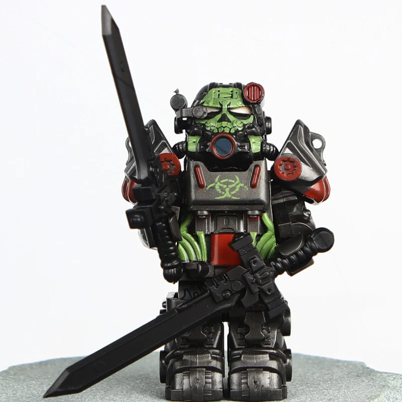 CD717 Radiation T60 Poison Fang Powered Mech Minifigures