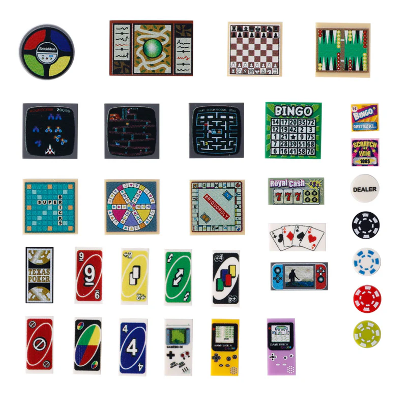 City building blocks minifigure accessories scene building blocks