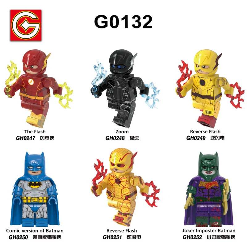 G0132 Superhero Series The Flash Minifigures