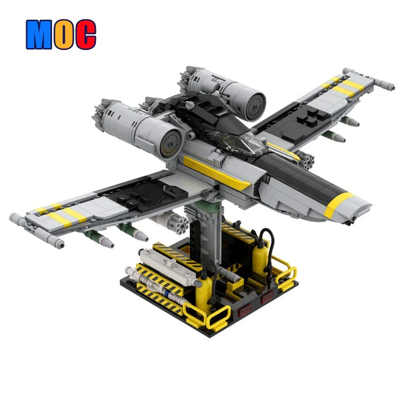 (Gobricks version) 1174pcs MOC Helldivers Eagle Close Air Support LEGO Compatible