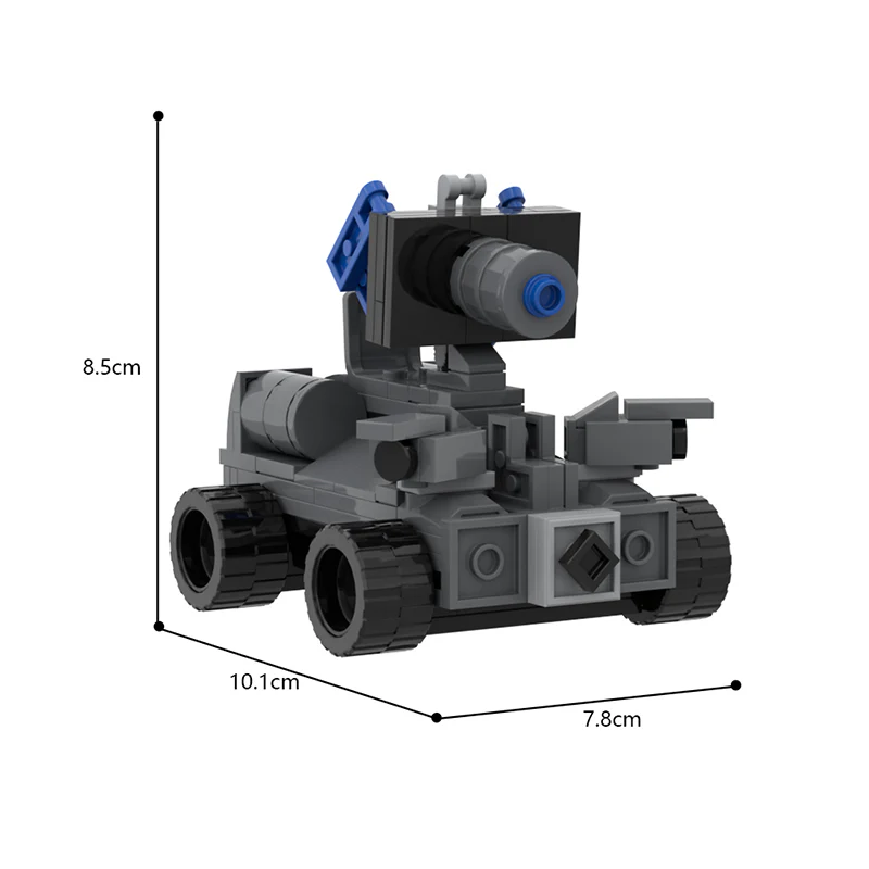 121pcs Skibidi Toilet（Blaster Tank） - Image 2
