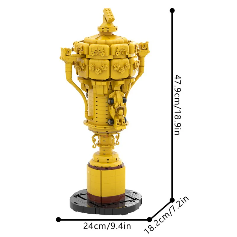 (Gobricks version) 1647pcs MOC F1 Trophy Silverstone - Image 9